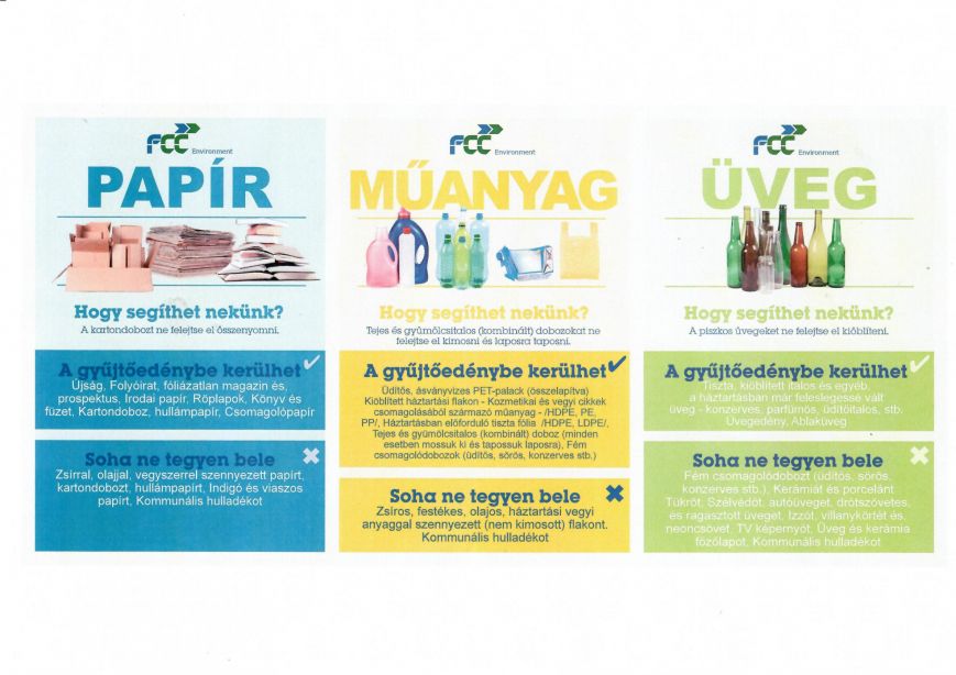 Szelektív hulladékgyűjtés