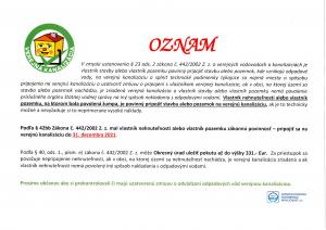 Oznam