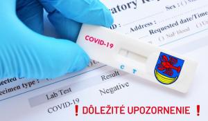 TESTOVANIE LEN 08. MÁJA